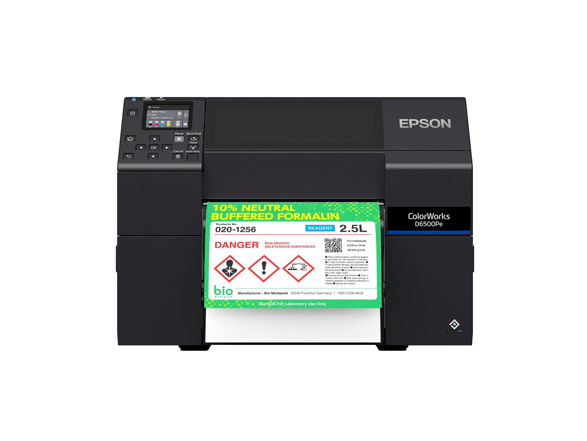Epson ColorWorks CW-D6500PE – Farbetikettendrucker, Tintenstrahl, bis 216 mm, 85 mm/s