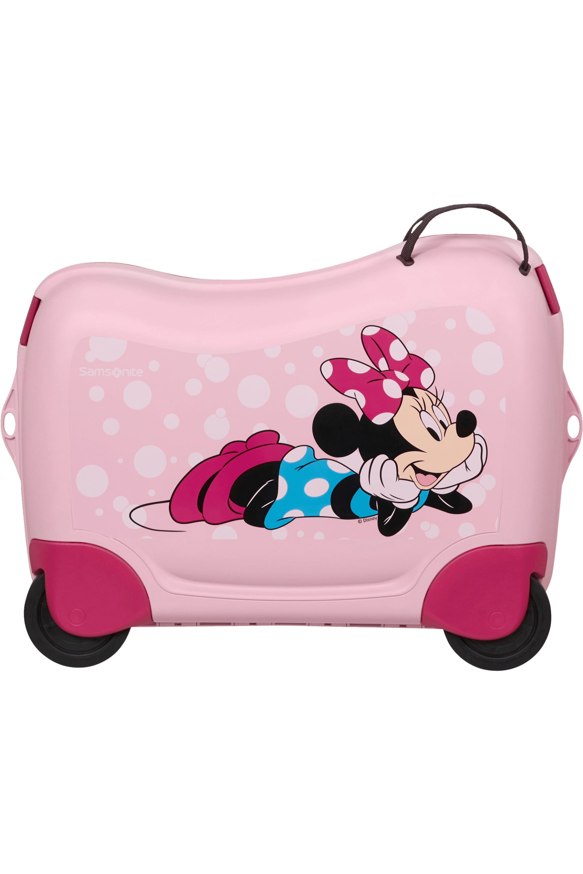 Samsonite Ride-on-Kindertrolley – 30 l, Hartschale, 4 Rollen, Minnie Glitter, 52 × 38 × 21 cm