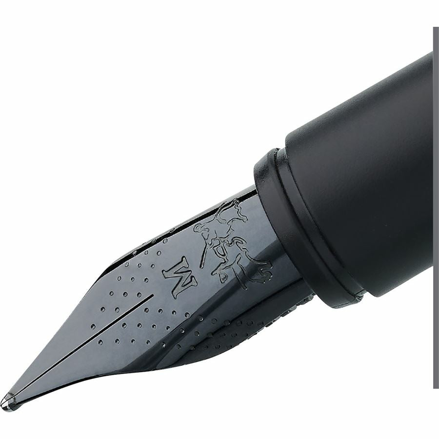 Faber-Castell NEO Slim – Füllfederhalter – B – Schwarz – Edelstahl