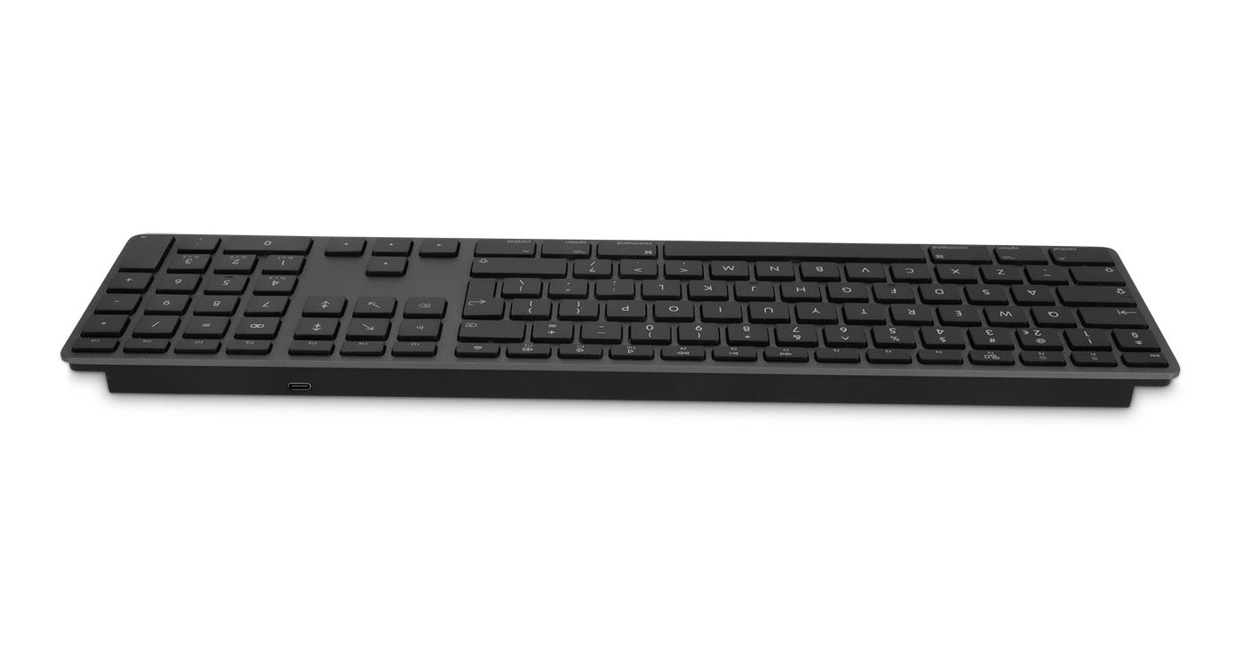 LMP KB-1243 – Tastatur, kabellos (Bluetooth), CH-Layout (DE-CH) – für Windows, macOS & iPadOS u. a.