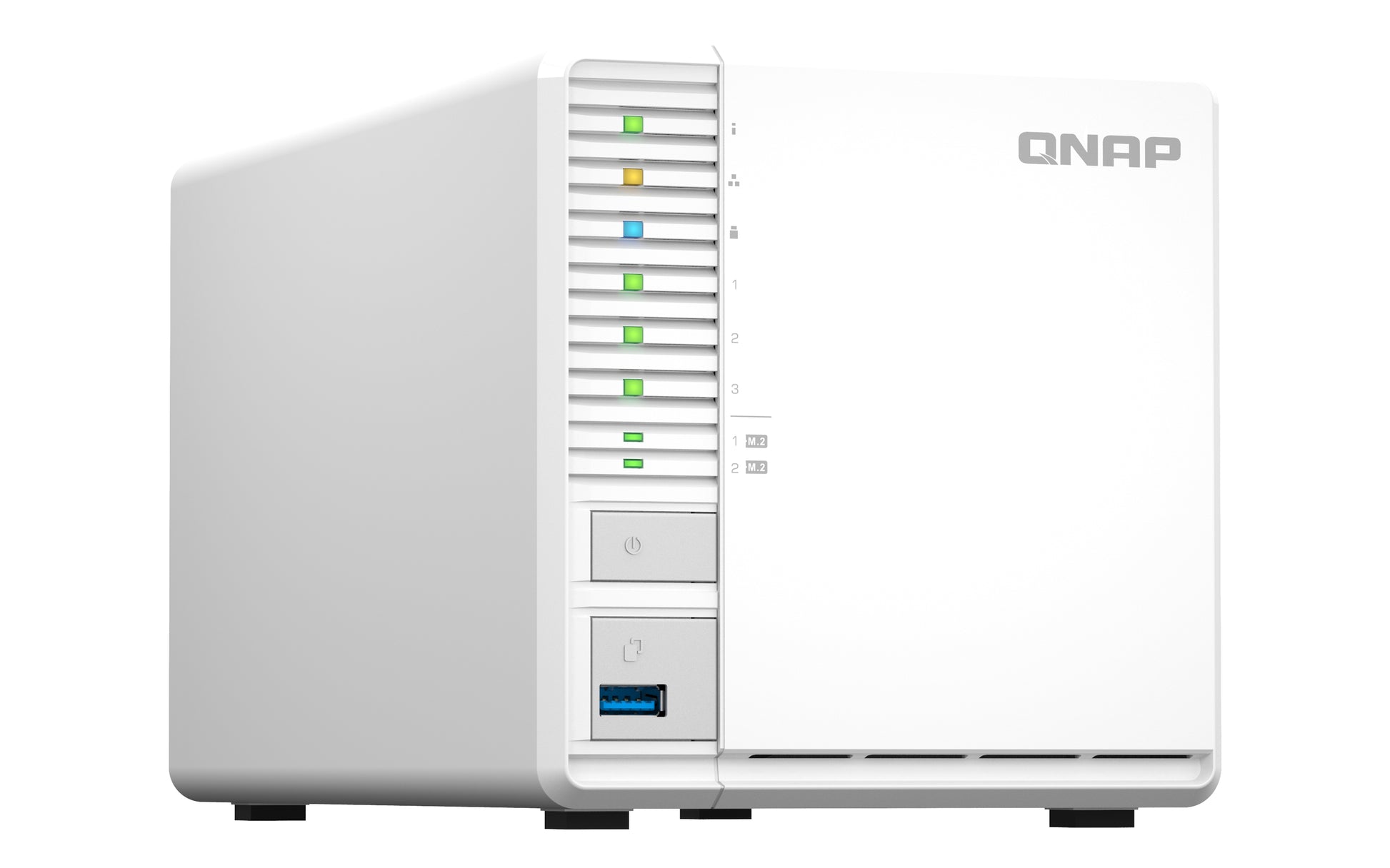 QNAP TS-364-8G NAS – 8 GB, 2,5 GbE, 3 Einschübe