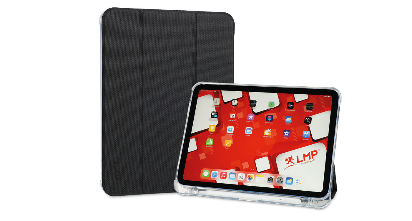 LMP Tablet-Hülle für iPad 10,9" (10. Gen.) – Schwarz