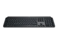 Logitech MX Keys S – Tastatur, kabellos (Bluetooth), CH-Layout (DE-CH), Grau