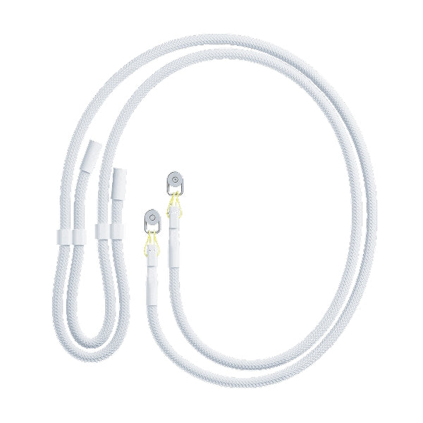 Fairphone Lanyard v1 – Smartphone-Trageband – Edelstahl, Haken, für Fairphone (Gen. 6) – Weiss