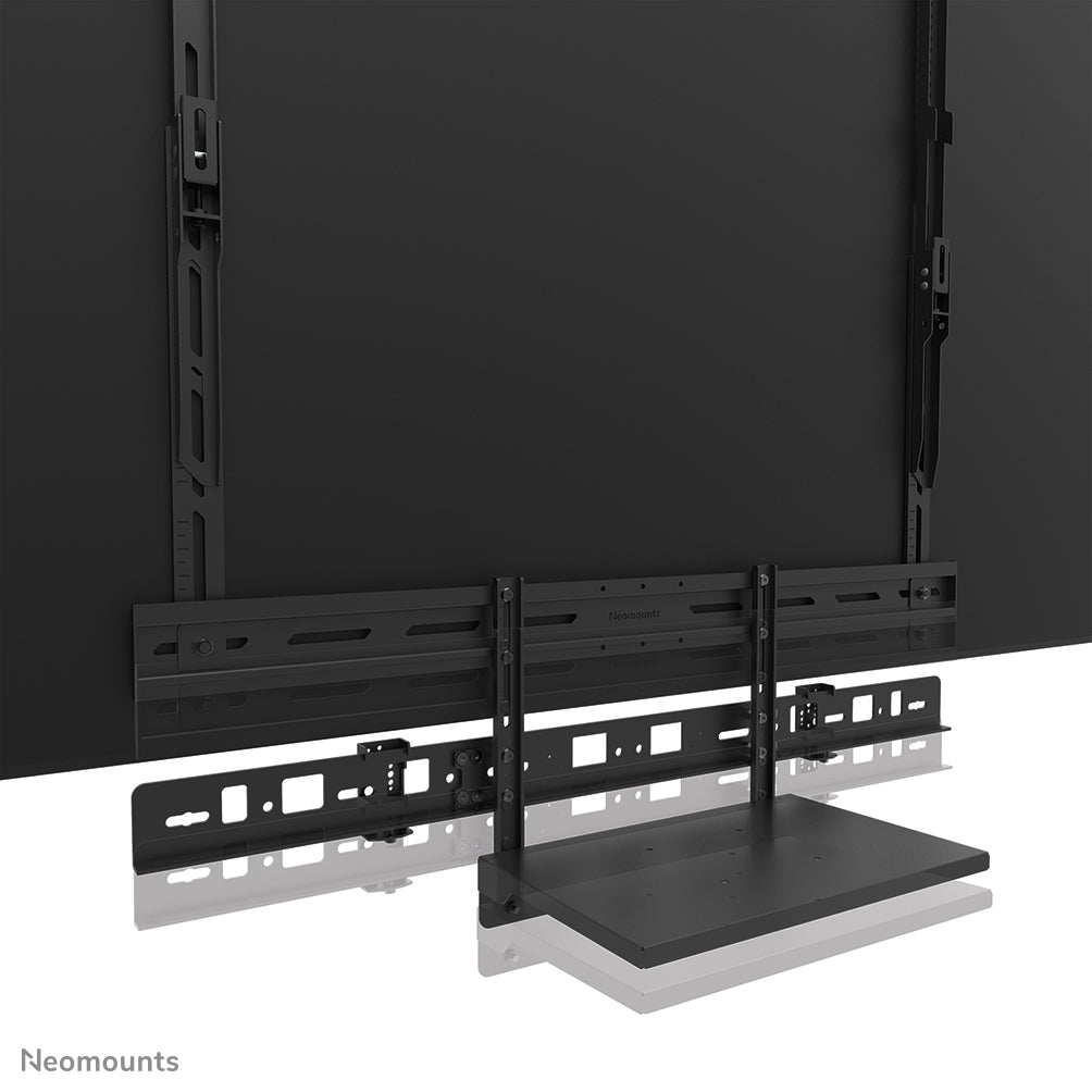 Neomounts AV60-500BL – Wandhalterung, für 43–110", VESA 200×200–800×600, bis 8 kg, schwarz