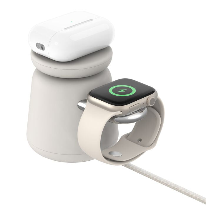 Belkin BOOST CHARGE PRO Magnetische Ladestation – 15 W, Qi, 2-in-1