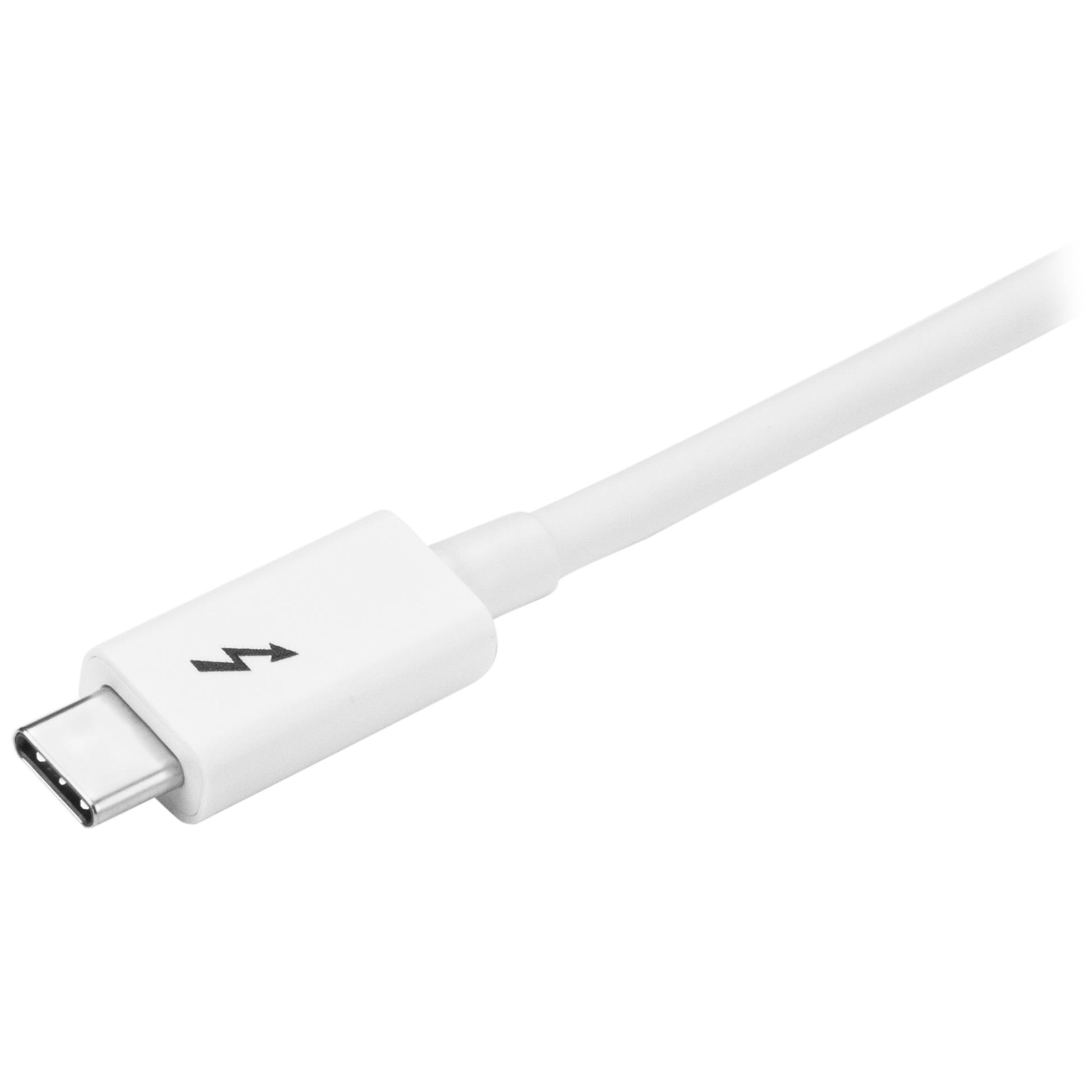StarTech.com USB-C-zu-USB-C Thunderbolt 3 Kabel – 2 m, weiss