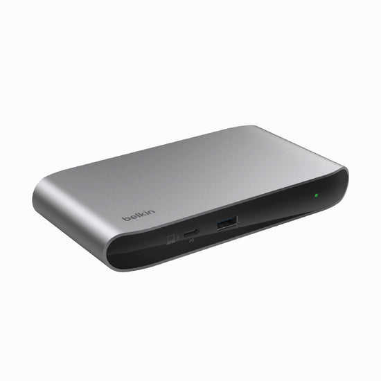 Belkin INC013VFSGY Thunderbolt-Hub – Thunderbolt 4, 2 Displays, 8K, 1× USB-A, 150 W PD, TB4 × 4, für Mac