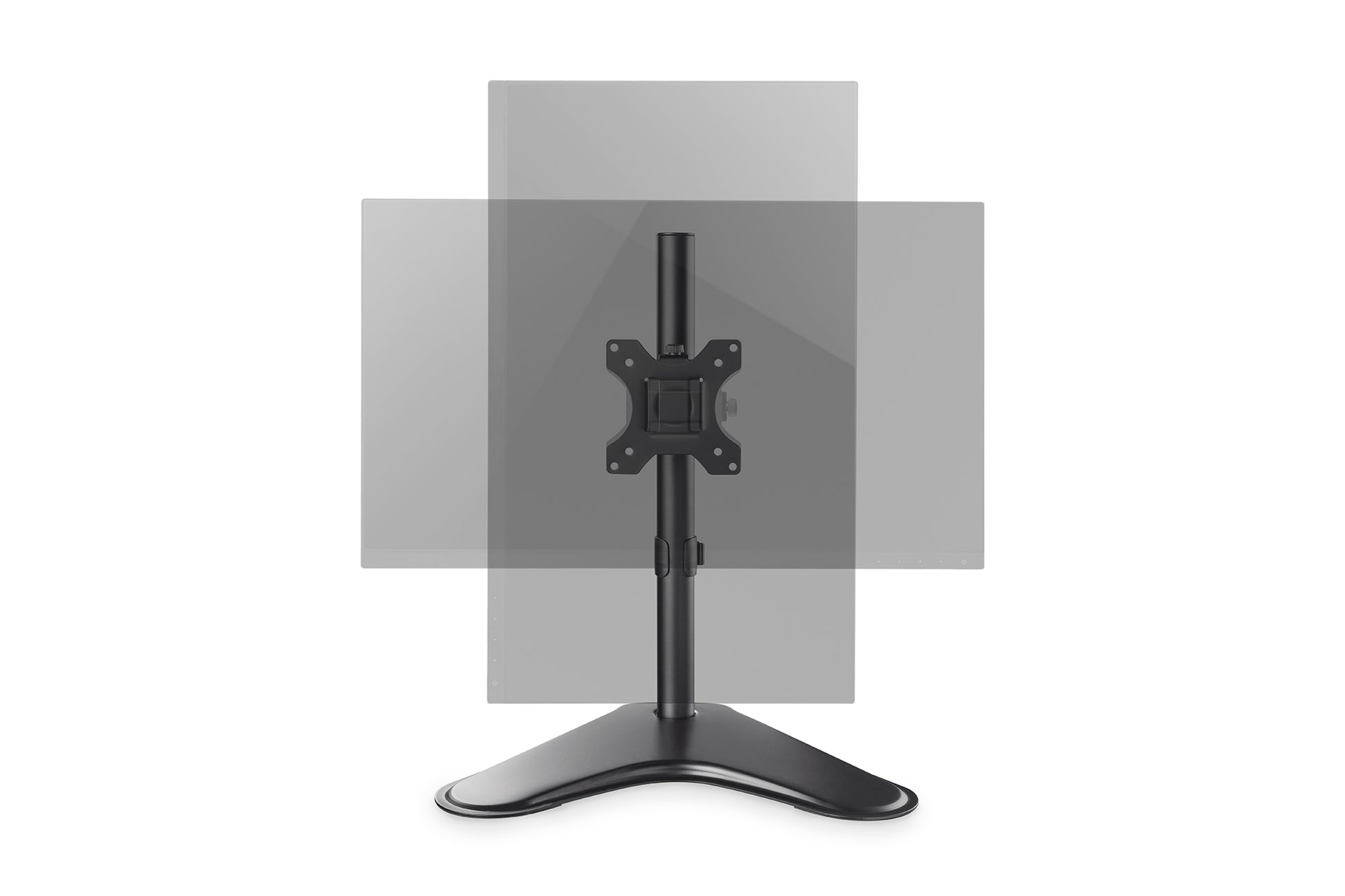 Digitus Monitorhalterung, Standfuss, bis 32", VESA 75 × 75/100 × 100 mm, 8 kg, schwarz