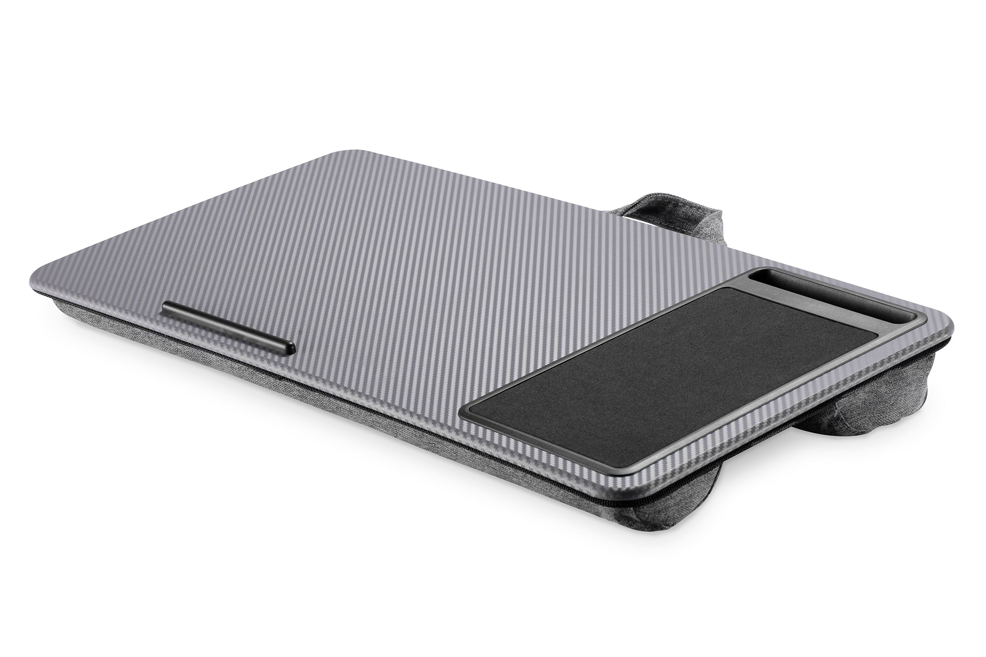Digitus Laptop-Ständer – bis 17", mit Smartphone-Halterung, mit Mauspad – Grau