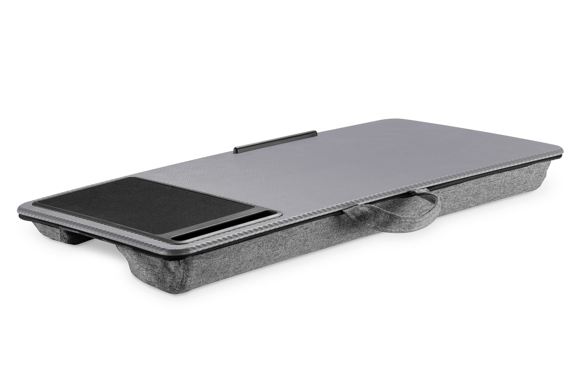 Digitus Laptop-Ständer – bis 17", mit Smartphone-Halterung, mit Mauspad – Grau