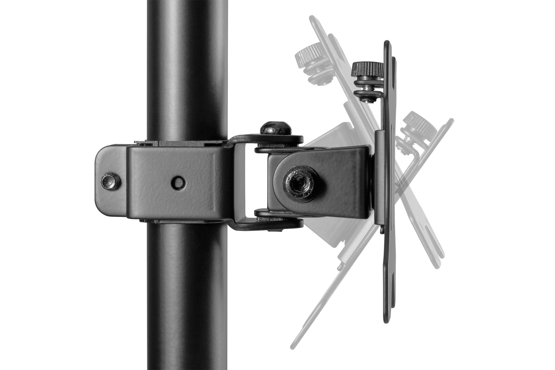 Digitus Tischhalterung, Dual, Tischklemme, bis 32", VESA 75 × 75/100 × 100 mm, 8 kg, höhenverstellbar