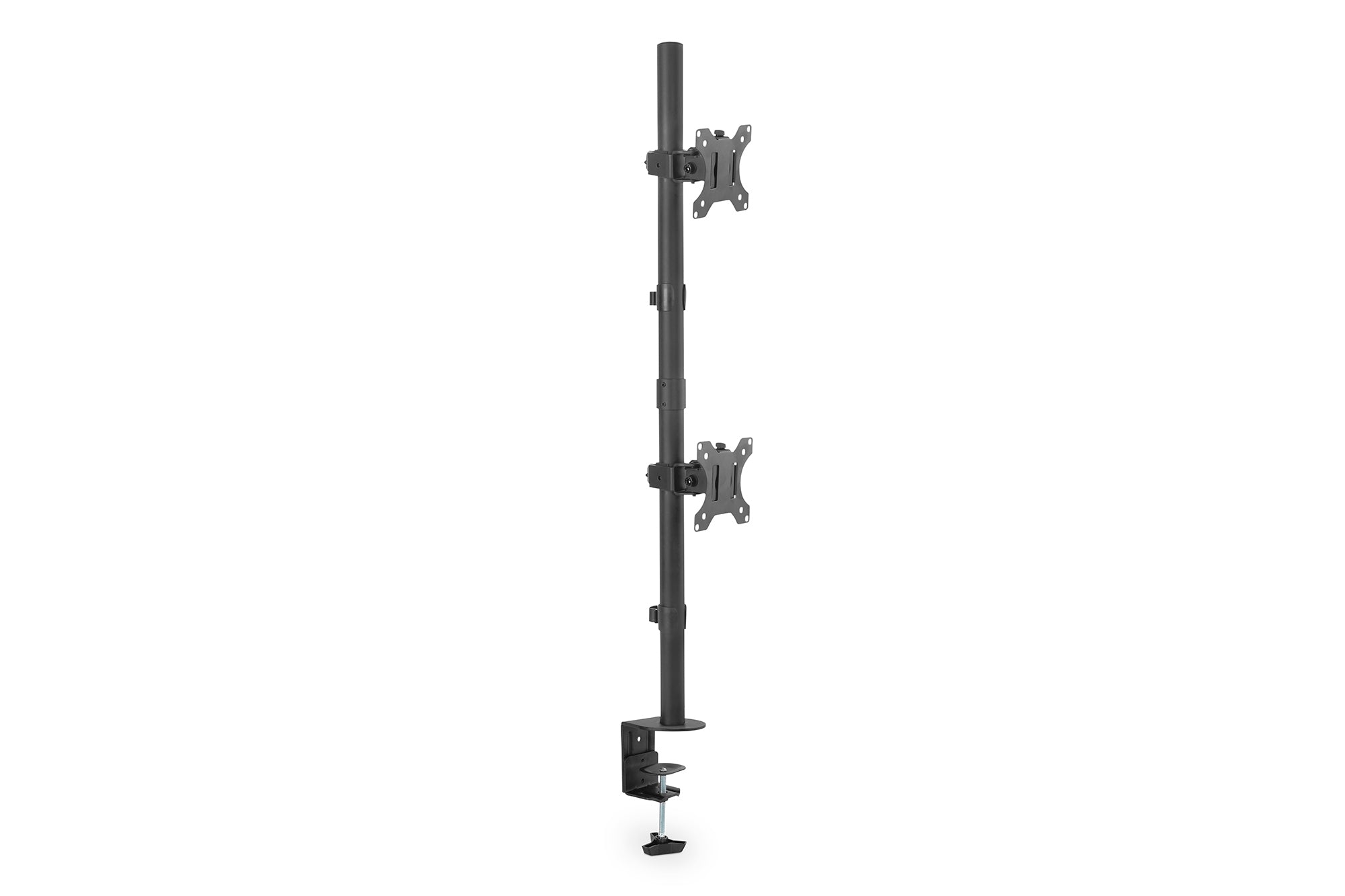Digitus Tischhalterung, Dual, Tischklemme, bis 32", VESA 75 × 75/100 × 100 mm, 8 kg, höhenverstellbar