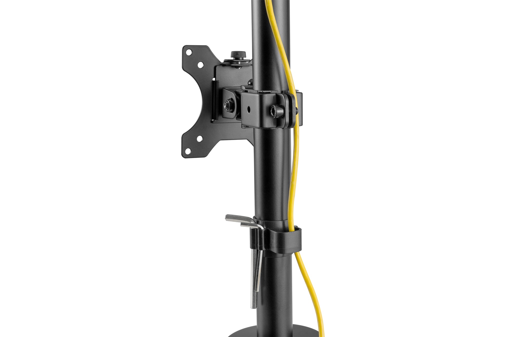 Digitus Tischhalterung, Dual, Tischklemme, bis 32", VESA 75 × 75/100 × 100 mm, 8 kg, höhenverstellbar