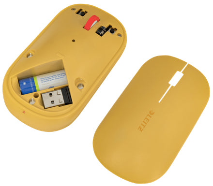 Leitz Cosy – Maus – Kabellos (Bluetooth/2,4 GHz), 4000 DPI, beidhändig