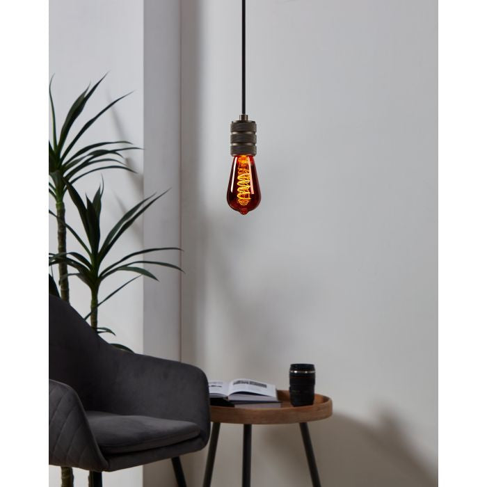 EGLO LED-Leuchtmittel E27 Globus – Warmweiss 2200 K, 500 lm, 4,9 W – IP20 – 1 Stk. – Kupfer/Glas – 110094