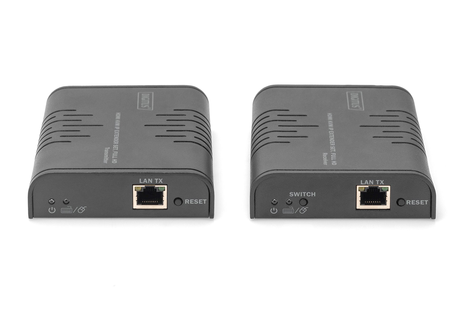 Digitus HDMI/USB KVM-Extender über IP, bis 120 m, Full HD (1920 × 1080), Set