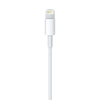 Apple USB-A auf Lightning Kabel, 0,50 m, Weiss, MFi-zertifiziert