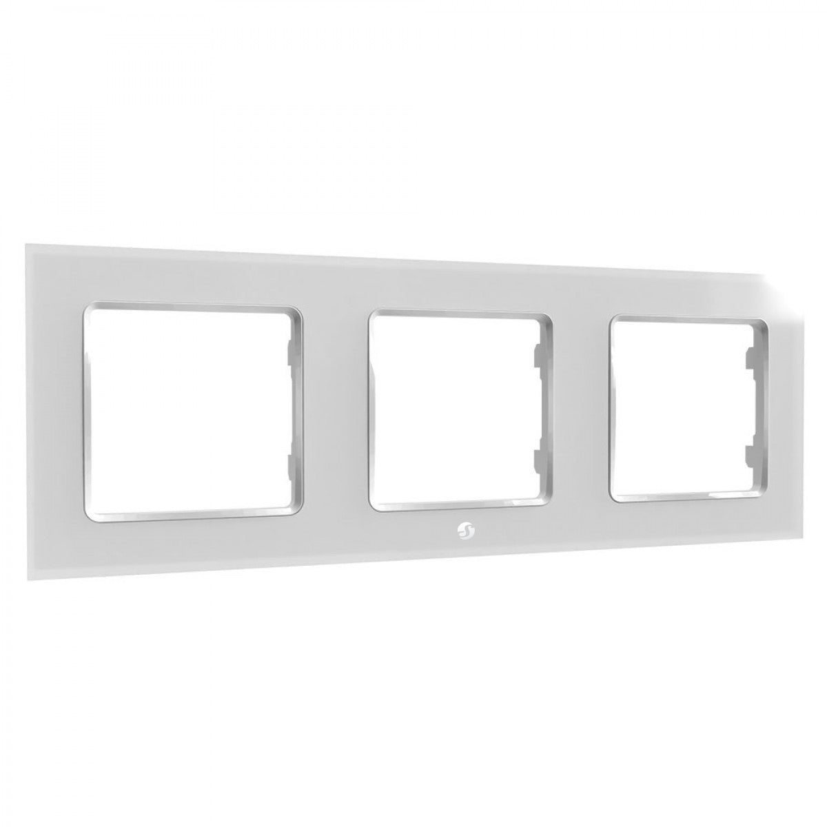 Shelly Zubehör – Abdeckrahmen, 3-fach, schraubenlos – für Shelly Wall Switch