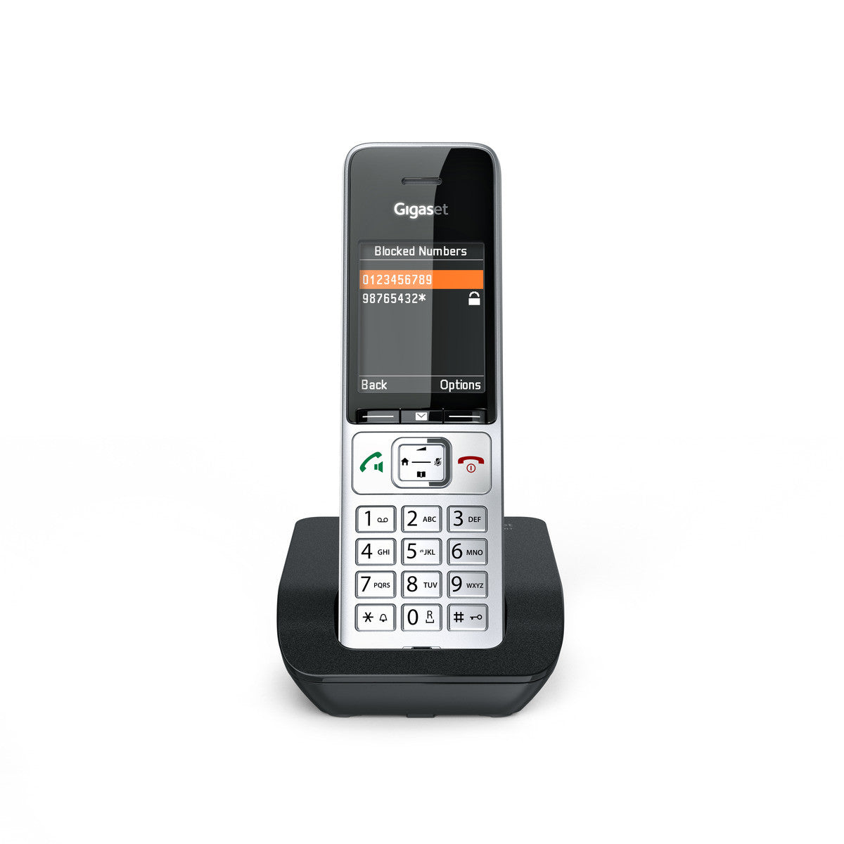 Gigaset Comfort 500 – DECT-Telefon mit Basis, Freisprechen, Anthrazit