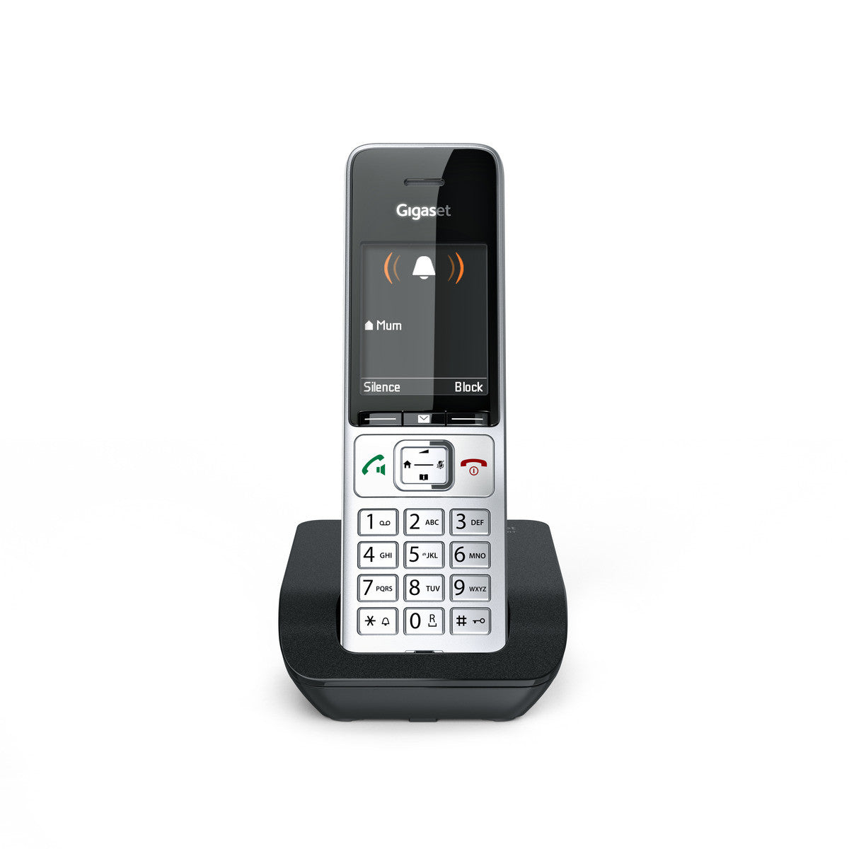 Gigaset Comfort 500 – DECT-Telefon mit Basis, Freisprechen, Anthrazit