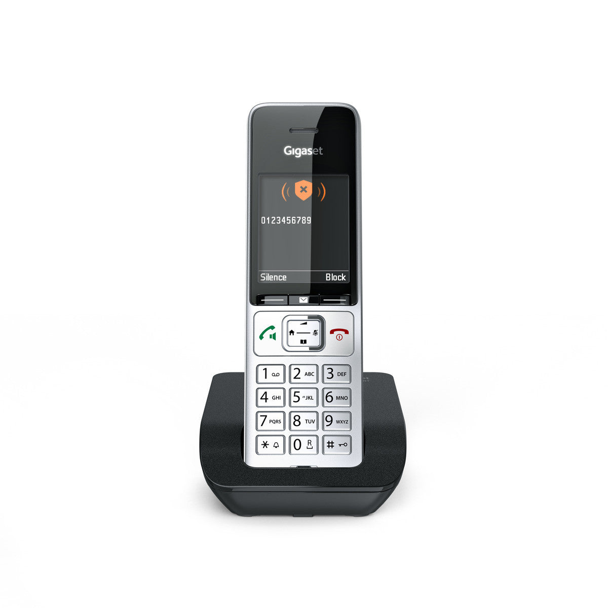 Gigaset Comfort 500 – DECT-Telefon mit Basis, Freisprechen, Anthrazit