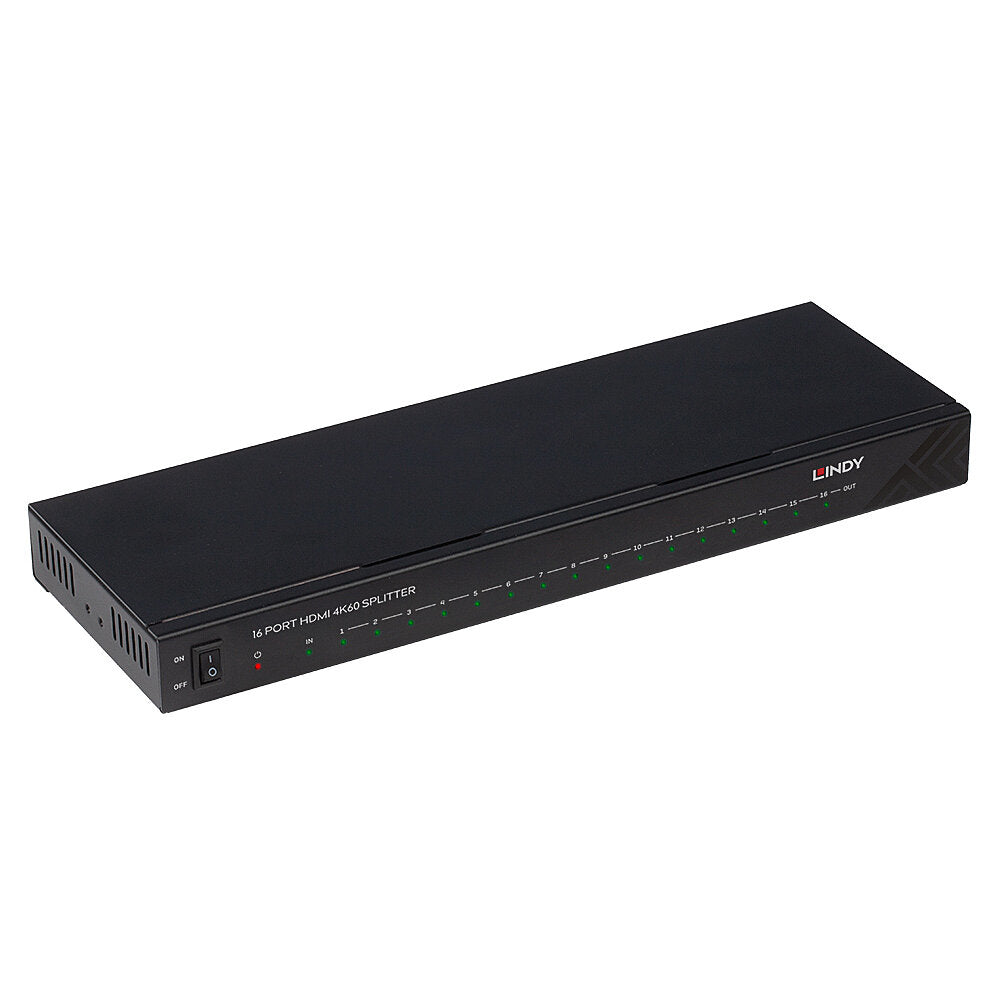 Lindy HDMI-Splitter, 1×16, 4K 60 Hz