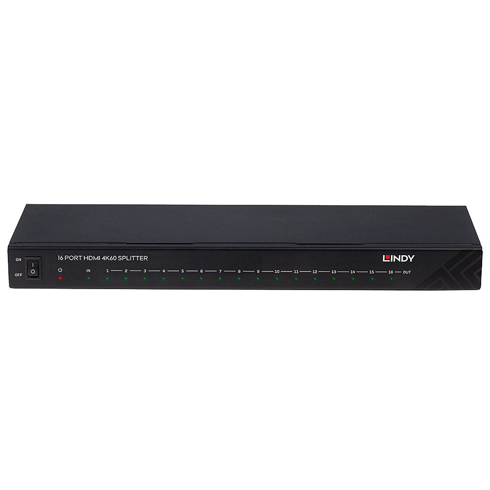 Lindy HDMI-Splitter, 1×16, 4K 60 Hz