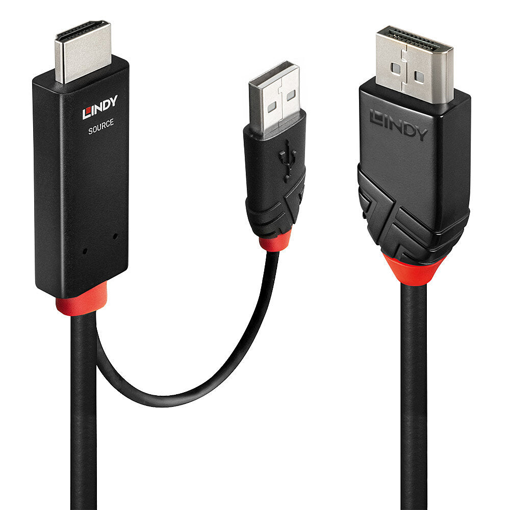 Lindy HDMI auf DisplayPort Adapter, 3 m
