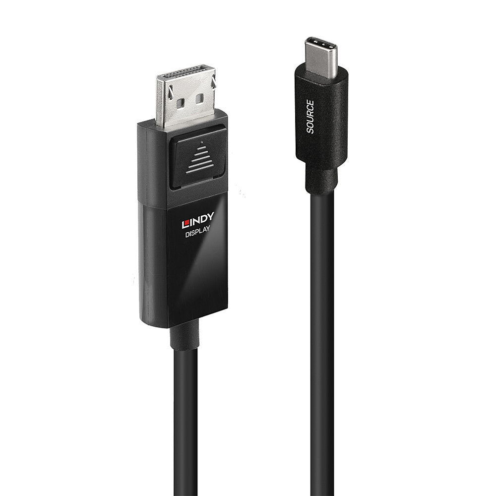 Lindy USB-C auf DisplayPort Adapter, 4K@60 Hz, 3 m, HDR