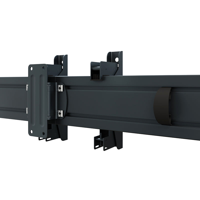 Hagor Wandhalterung – Neigbar – 32–43" – VESA 75×75–200×200 – bis 50 kg, für 3 Displays – Menuboard CPS W3L