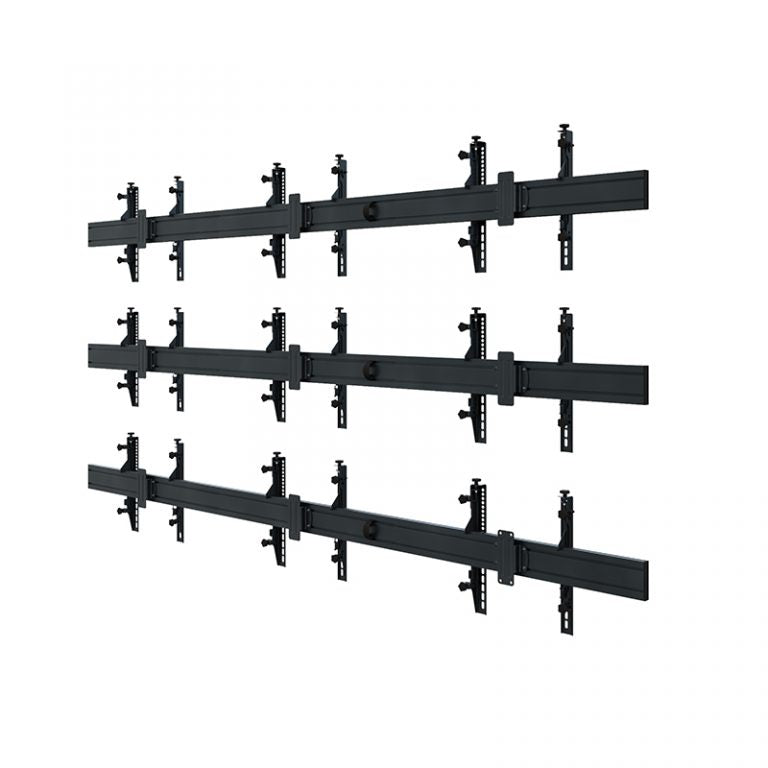 Hagor Wandhalterung – Fix – 46–50" – VESA 200×200–600×400 – bis 360 kg, Kabelmanagement, für 9 Displays