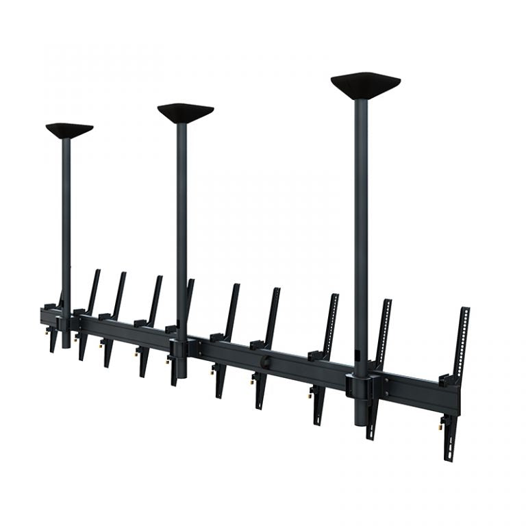 Hagor Deckenhalterung – 46–65" – VESA 400×600 – bis 200 kg, für 5 Displays, neigbar – CPS D5P