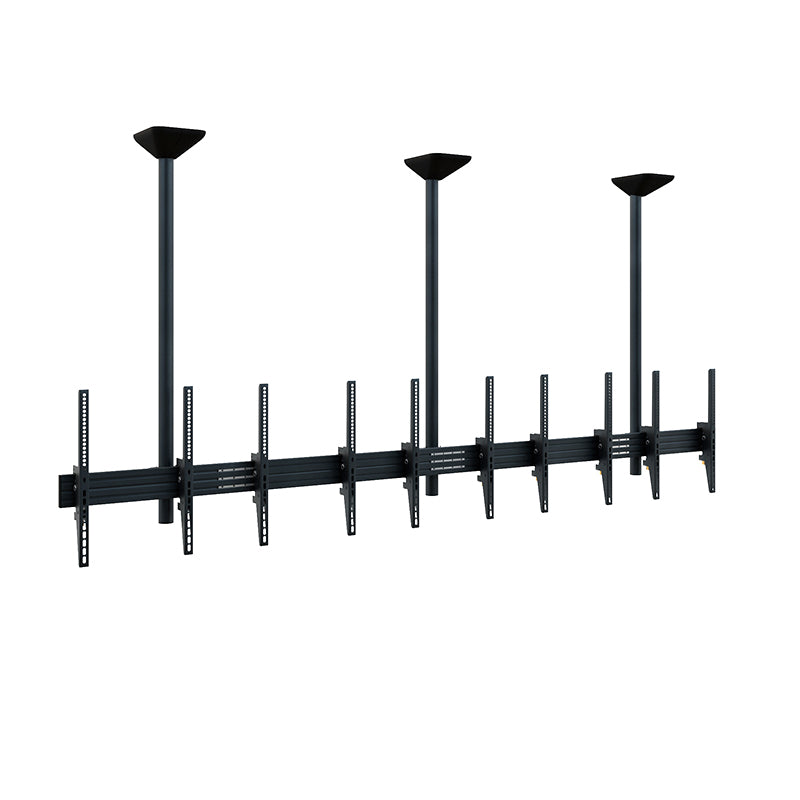 Hagor Deckenhalterung – 46–65" – VESA 400×600 – bis 200 kg, für 5 Displays, neigbar – CPS D5P