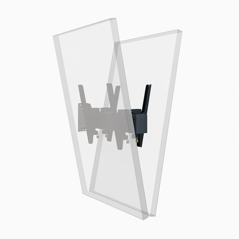 Hagor Wandhalterung – Neigbar – 42–65" – VESA 200×200–400×400 – bis 60 kg, für 2 Displays – CPS From Wall