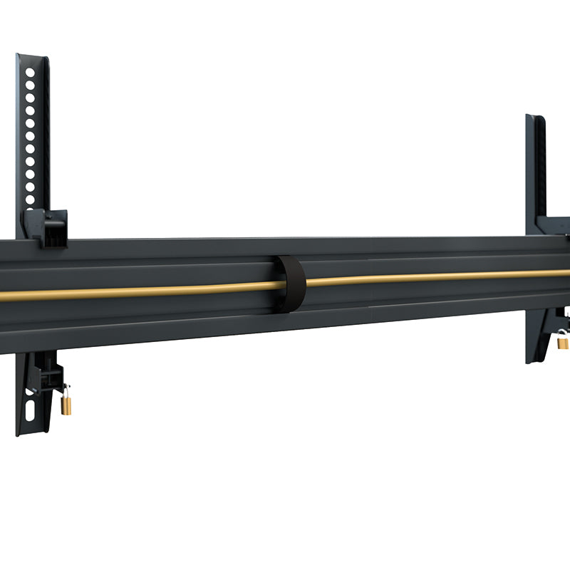 Hagor Bodenständer – 55–65" – VESA 800×400 – bis 50 kg, für 2 Displays – Schwarz