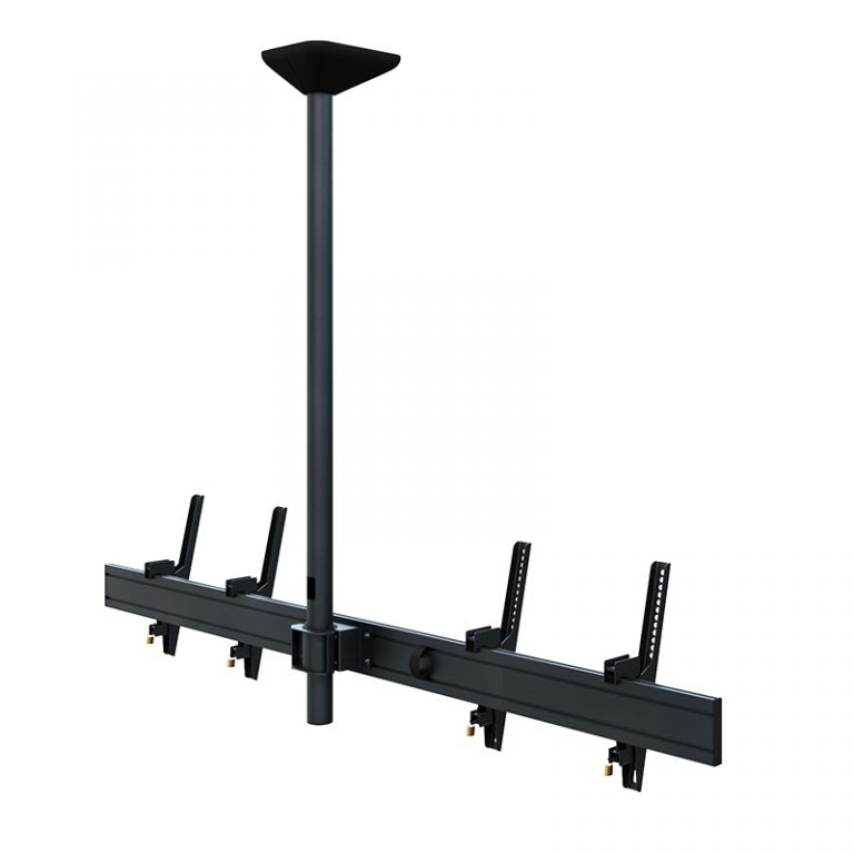 Hagor Deckenhalterung – Back-to-Back – 46–65" – VESA 200×200–600×400 – bis 80 kg, für 2 Displays – CPS D2L