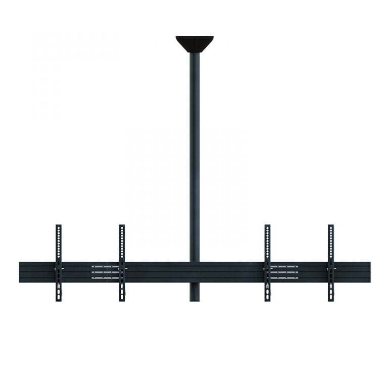 Hagor Deckenhalterung – Back-to-Back – 46–65" – VESA 200×200–600×400 – bis 80 kg, für 2 Displays – CPS D2L