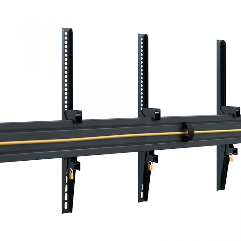 Hagor Deckenhalterung – Back-to-Back – 46–65" – VESA 200×100–400×600 – bis 40 kg, neigbar – CPS D2P