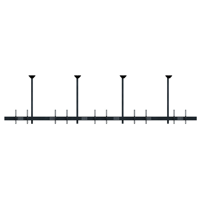 Hagor Deckenhalterung – 46–65″ – VESA 200×200–600×400 – bis 40 kg, für 5 Displays, neigbar – CPS D5L