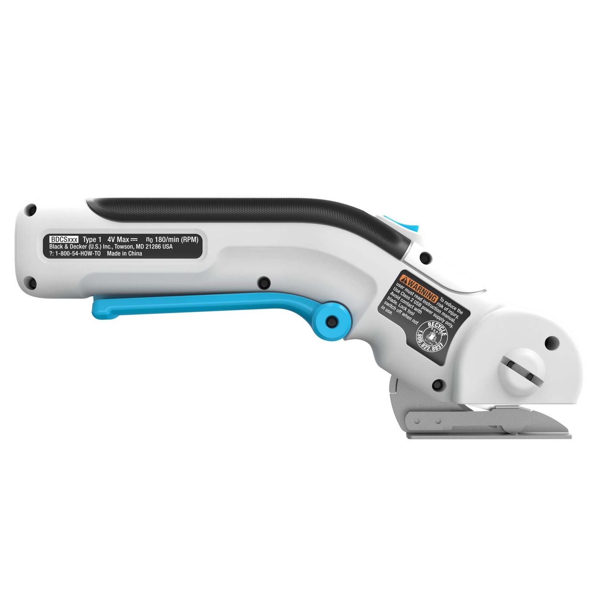 Black & Decker BLACK+DECKER Universalschneider – Trapezmesser, Weiss, 1 Stk.