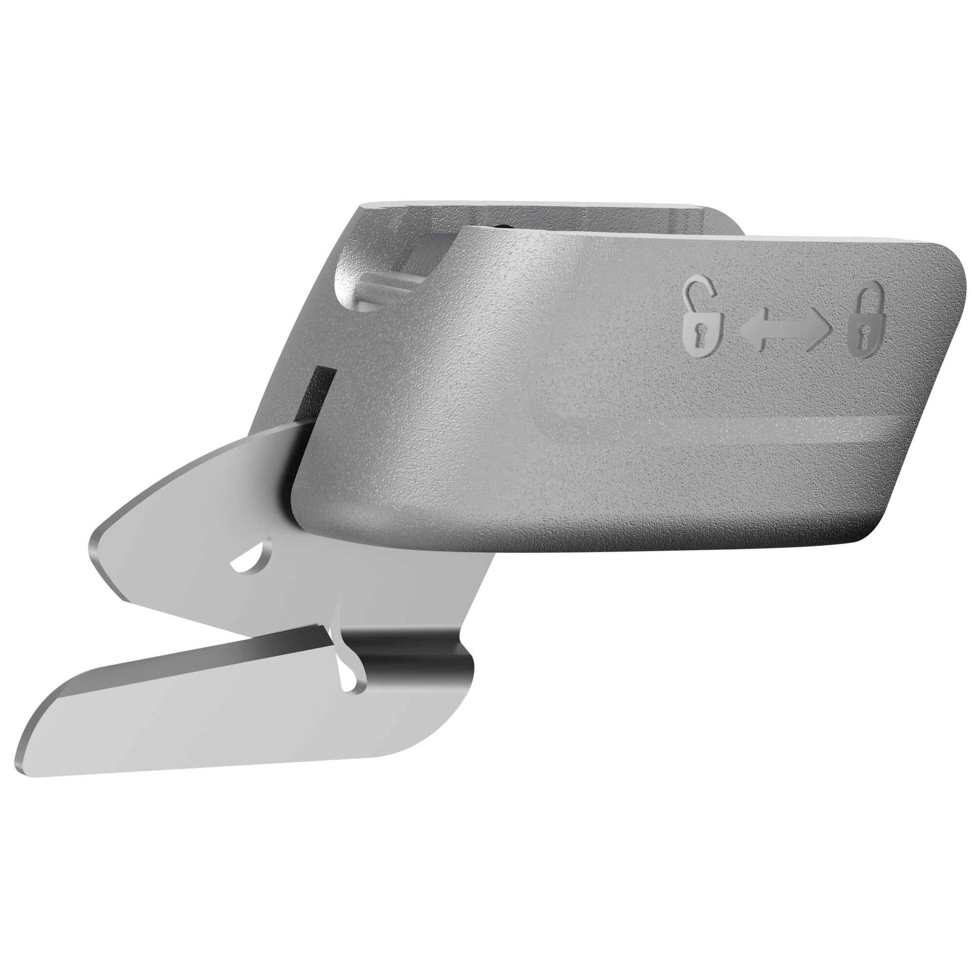 Black & Decker BLACK+DECKER BCSC115-XJ – Akku-Schere, inkl. 2 Klingen, weiss, 1 Stk.