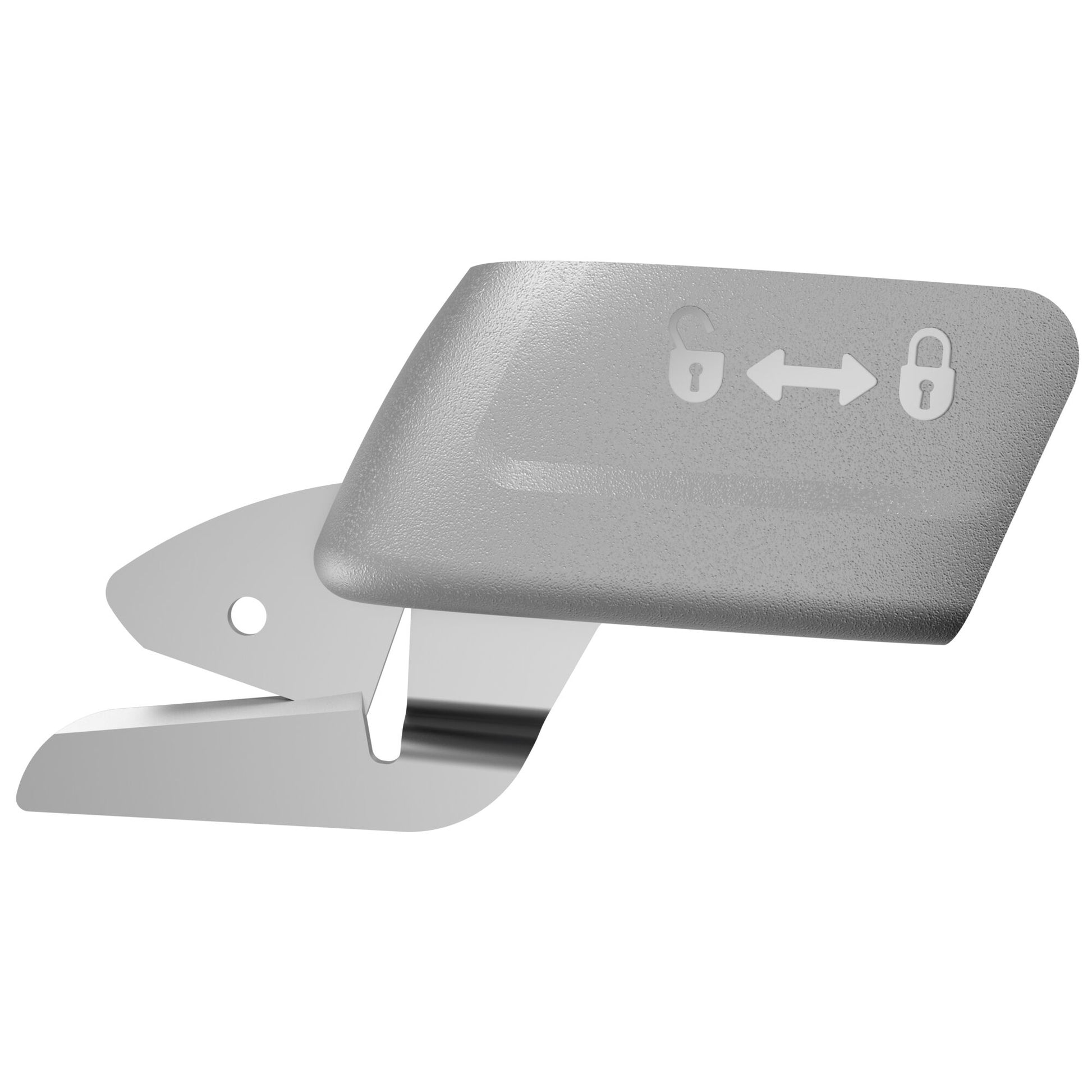 Black & Decker BLACK+DECKER BCSC115-XJ – Akku-Schere, inkl. 2 Klingen, weiss, 1 Stk.