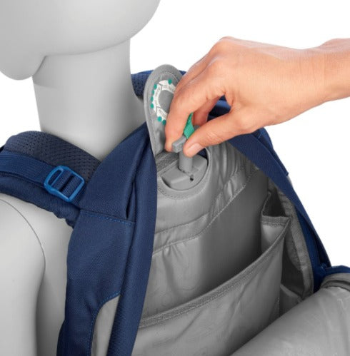 Coocazoo Schulrucksack Mate – Blue Motion – Blau – 30 l, 30,0×44,0×23,0 cm – Recycelte Materialien