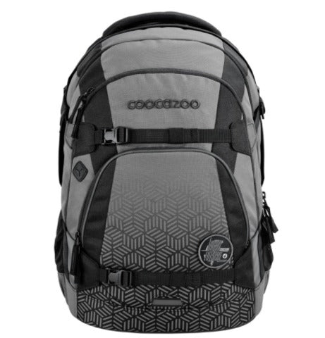 Coocazoo MATE – Schulrucksack, Black Carbon, 30 l, 30×44×23 cm