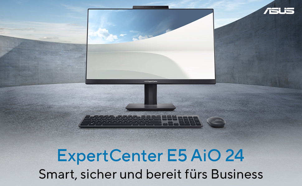 Asus Expertcenter E5 All-in-One – 23,8" Full HD, Intel Core i7 150U, 16 GB RAM, 512 GB SSD, Windows 11 Pro