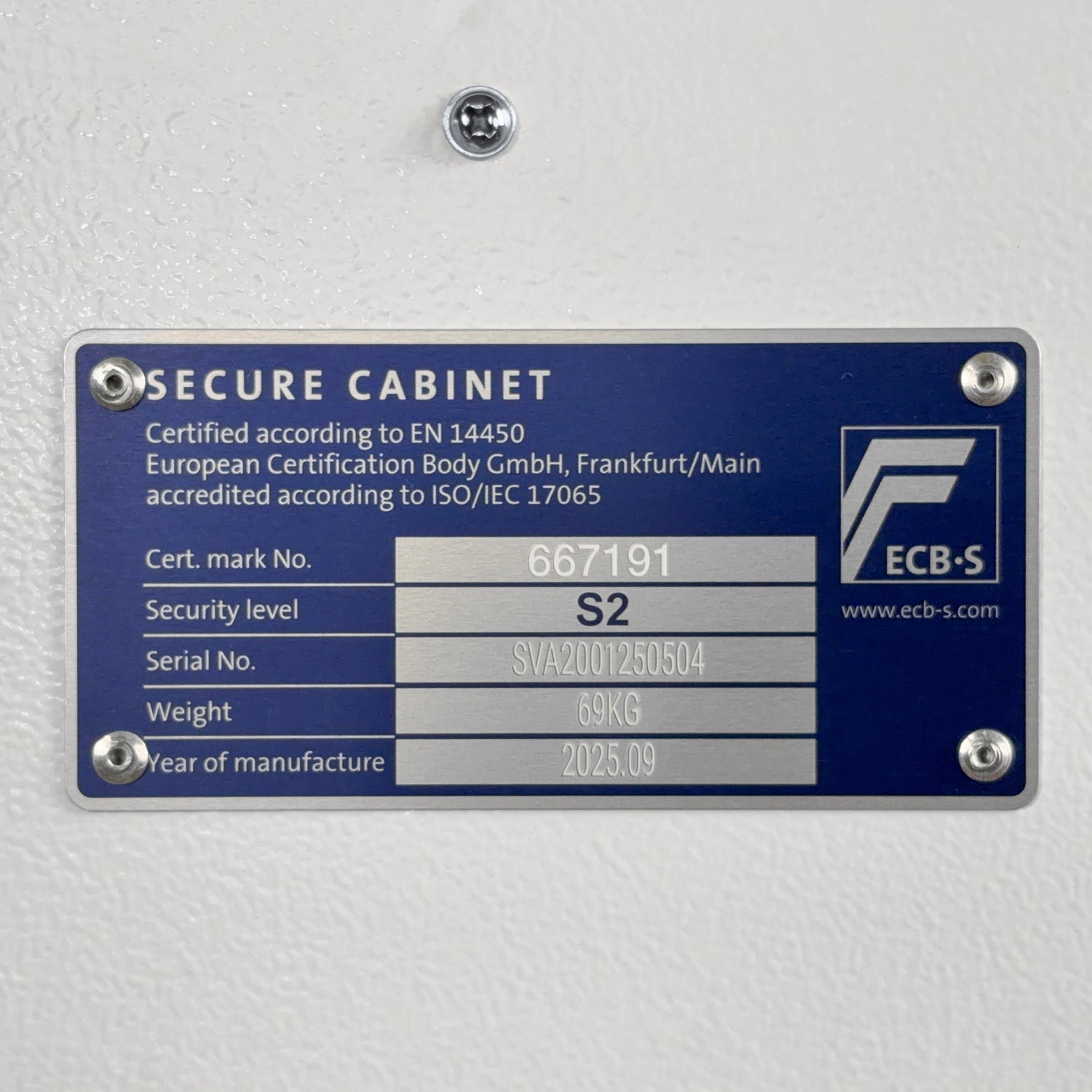 Phoenix Safe Co. Phoenix Tresor Fortress SS1455E – Elektronikschloss – 95 l – Bodenmontage – Weiss