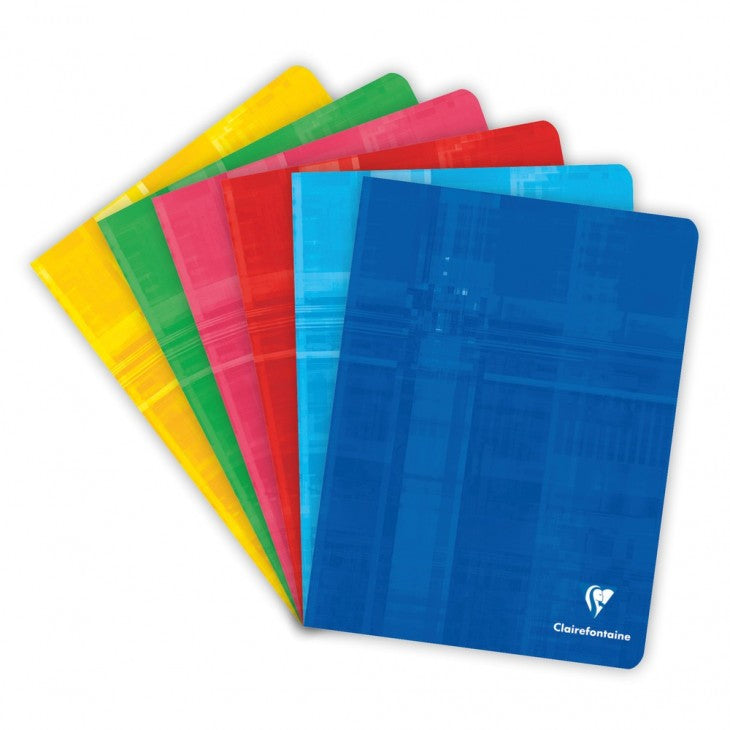Clairefontaine Notizheft – 170 × 220 mm – liniert – 16 Blatt – 90 g/m², mehrfarbig, PEFC