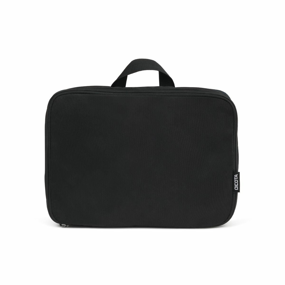 DICOTA Reissverschlusstasche – Reissverschluss – 30 × 22 × 6 cm – Schwarz – Polyethylenterephthalat (PET)