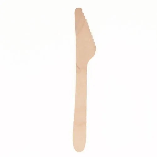Papstar Holz-Messer, 16,5 cm – 25 Stk.